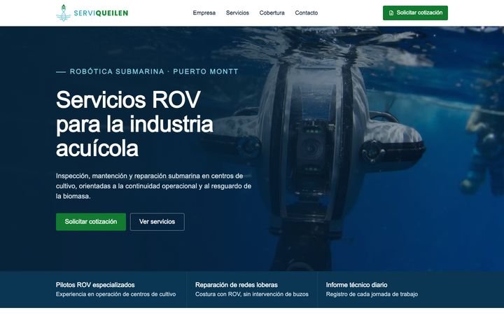 Captura de serviqueilen.cl